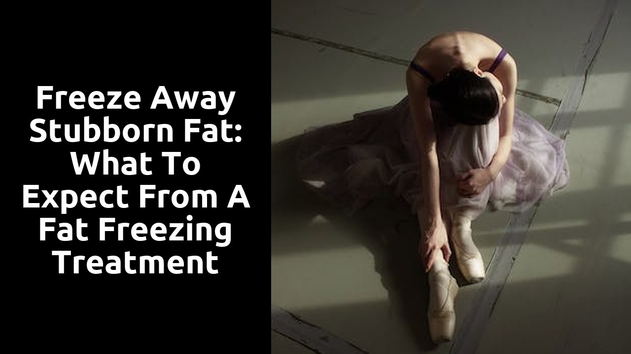 Freeze Away Stubborn Fat: What to Expect From a Fat Freezing Treatment